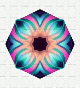 Abstraktes Kaleidoskop